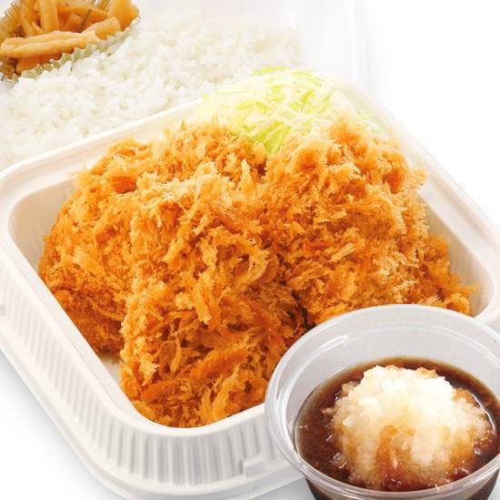 おろしヒレカツ弁当 Fillet Katsu with shredded daikon meal set Lunch Box
