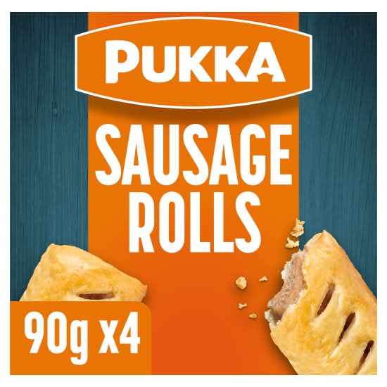 Pukka Sausage Rolls (4 pack)