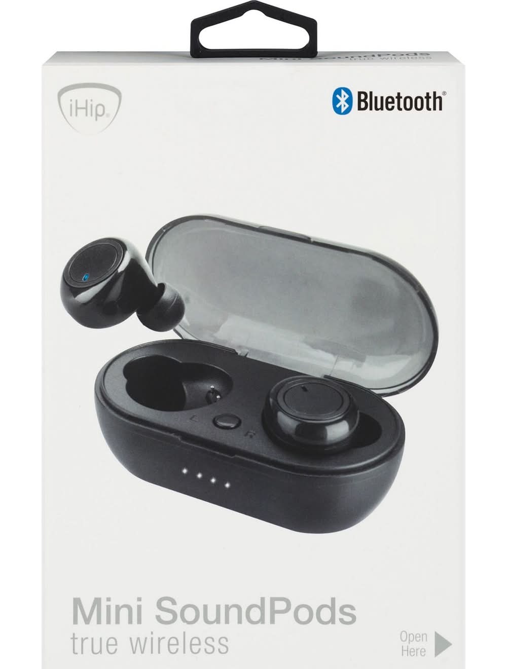 iHip Mini Soundpods True Wireless Sound Pods, Black