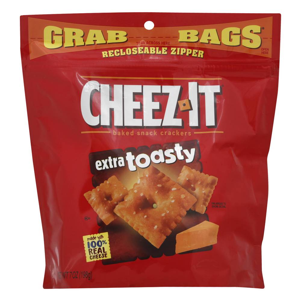 Cheez-It Extra Toasty Baked Snack Crackers