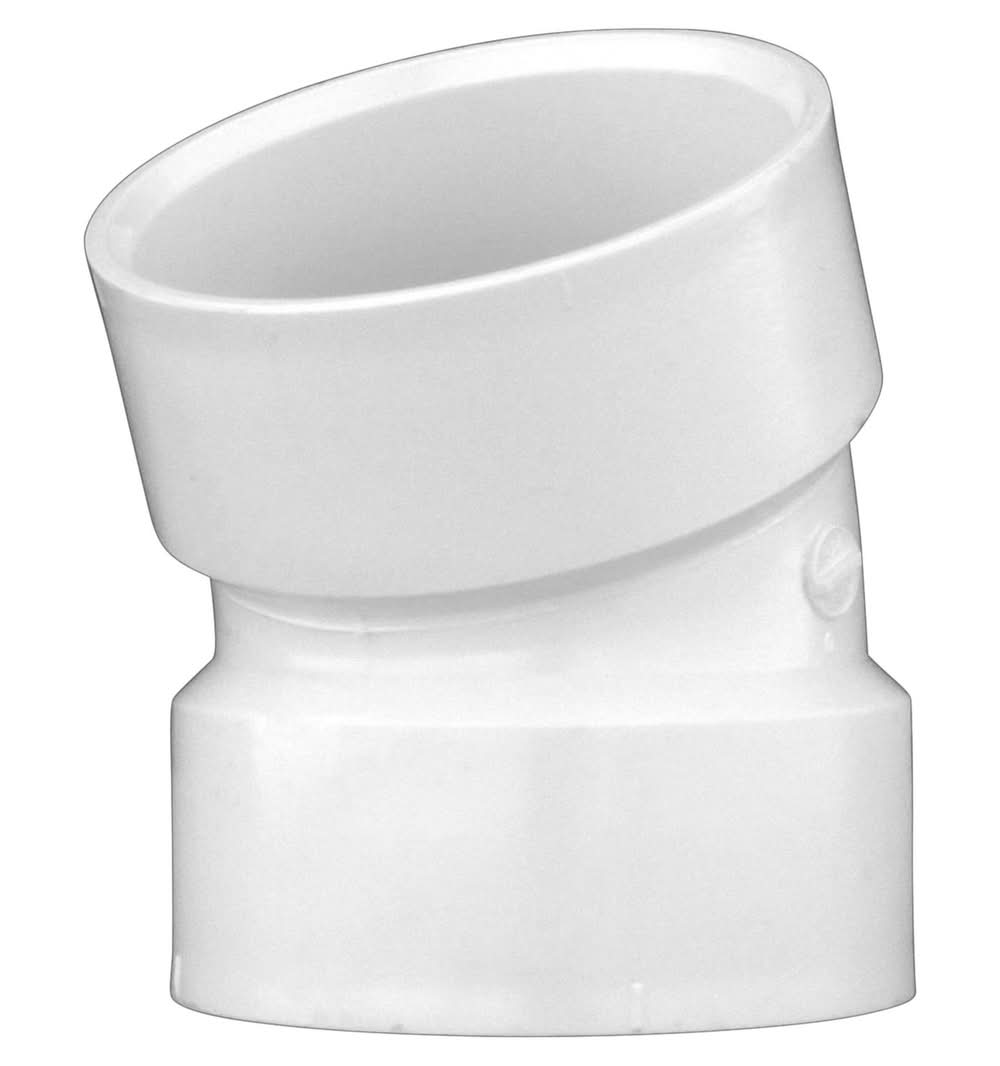 Charlotte Pipe Schedule 40 1-1/2 In. Hub X 1-1/2 In. D Hub Pvc Elbow 1 Pk