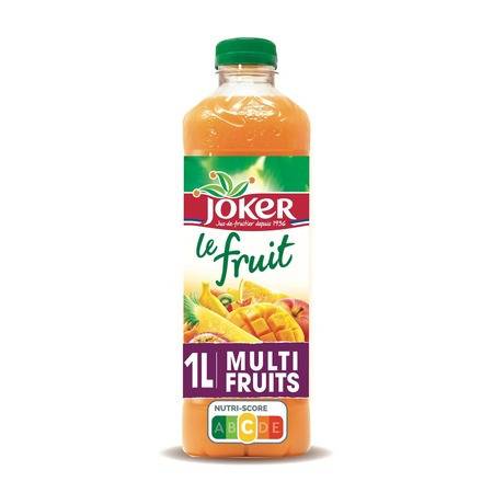 Jus multifruits sans sucres ajoutés JOKER - la bouteille d'1L