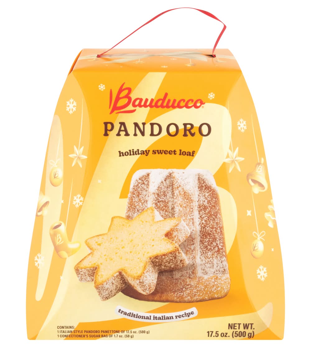 Bauducco Pandoro Traditional Italian Style Specialty Cake (17.5 oz)