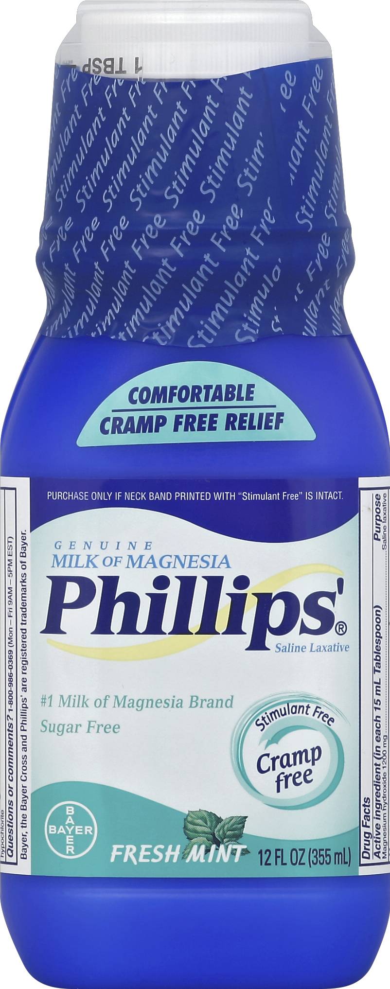 Phillips Genuine Fresh Mint Milk Of Magnesia (12 fl oz)