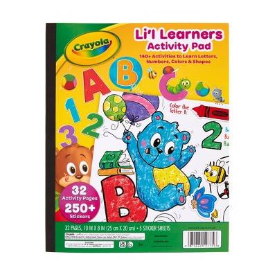 Crayola Lil' Learners Activity Pad Coloring Book