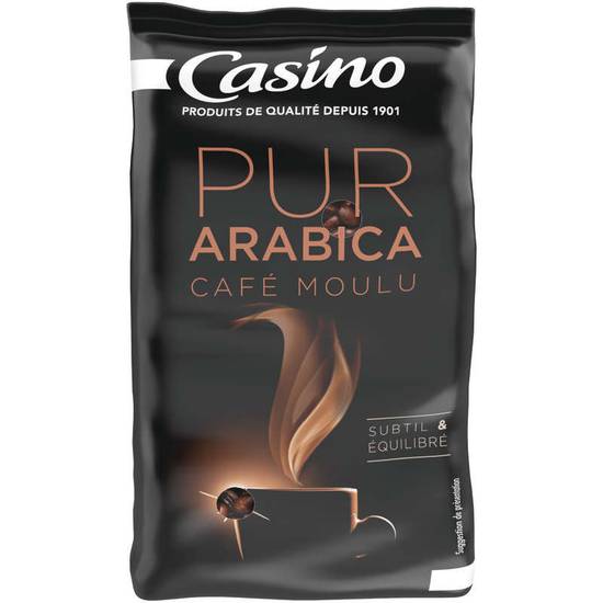 Casino pur arabica café moulu 250 g