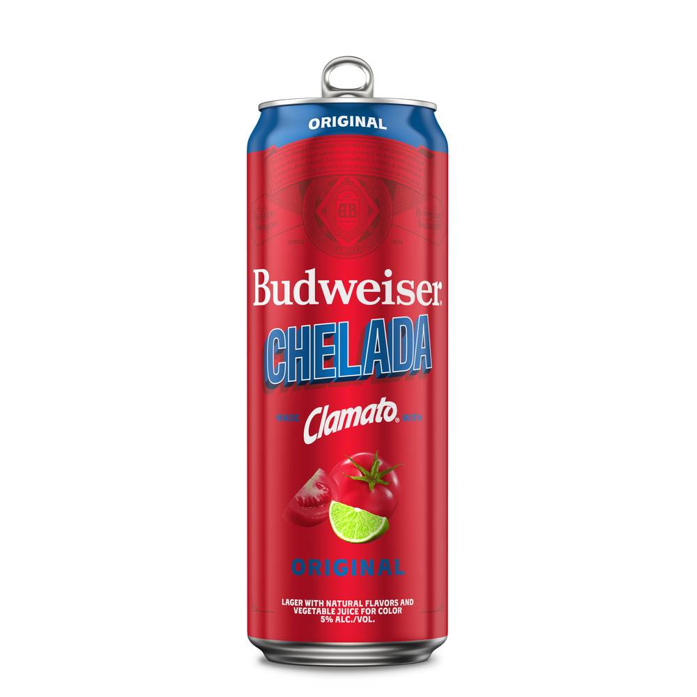 Budweiser Original Chelada Clamato Beer (25 fl oz)