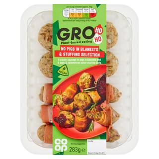 Co-op GRO No Pigs in Blankets & Stuffing Selection 283g