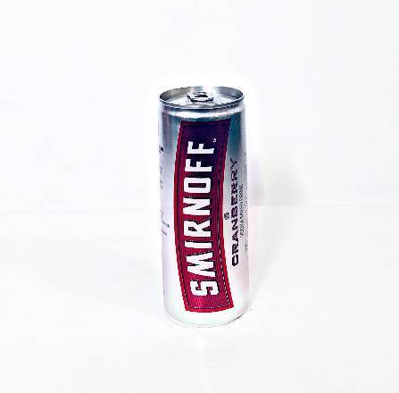 Smirnoff Vodka & Cranberry Mixed Drink 25cl Can
