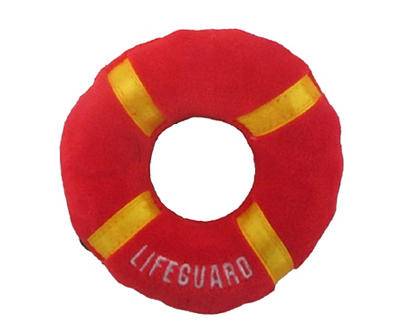 "Lifeguard" Preserver Ring Plush Cat Toy