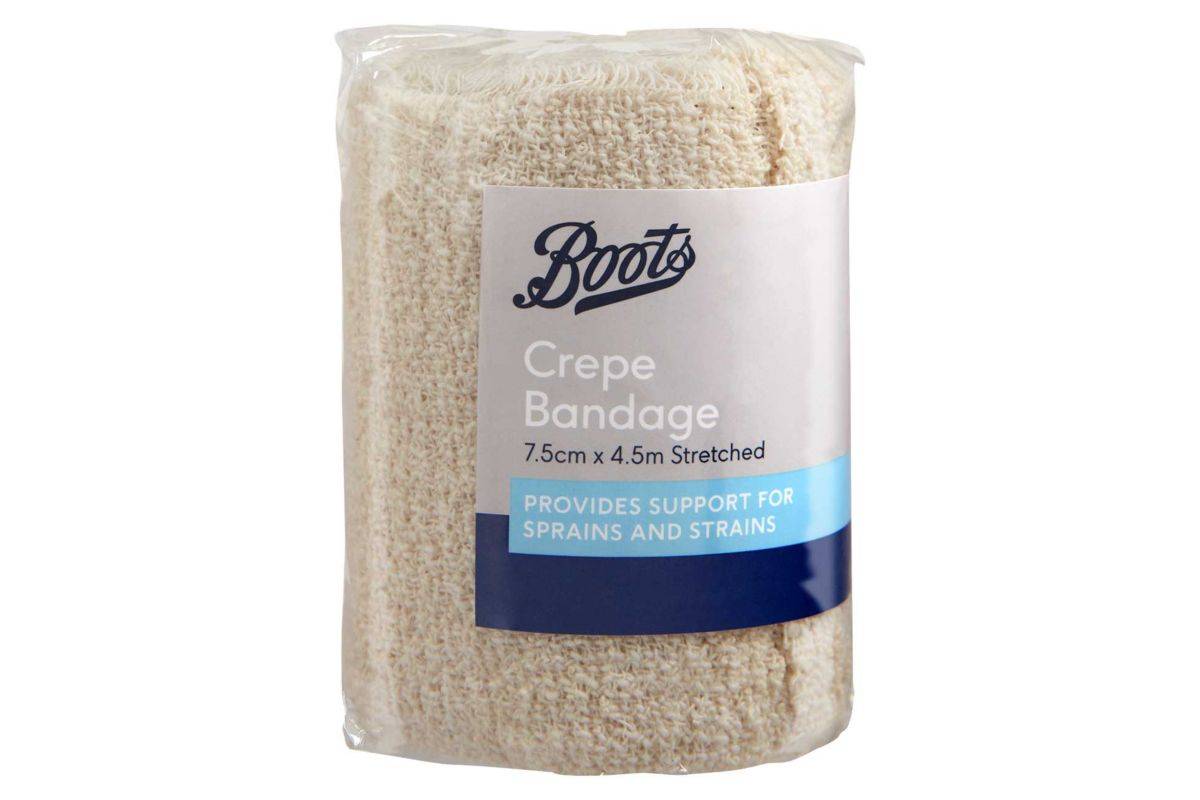 Boots 7.5cm x 4.5m, Crepe Bandage