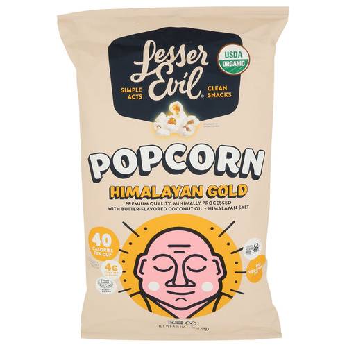 Lesser Evil Organic Himalayan Gold Popcorn