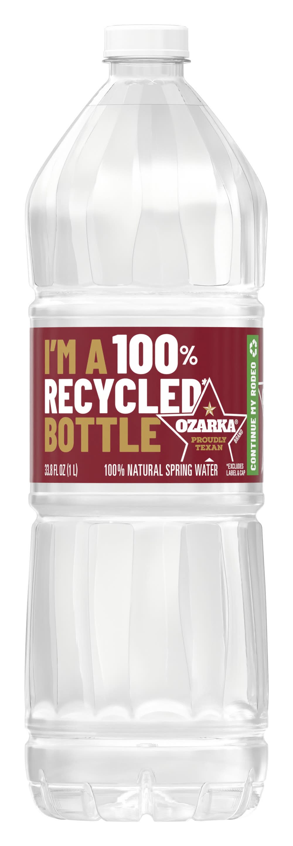 Ozarka 100% Natural Spring Water (33.8 fl oz)
