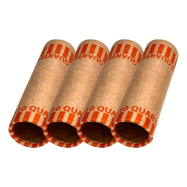Office Depot Brand Preformed Tubular Coin Wrappers (48 ct)