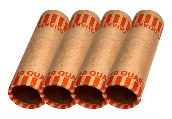Office Depot Preformed Tubular Coin Wrappers (48 ct)