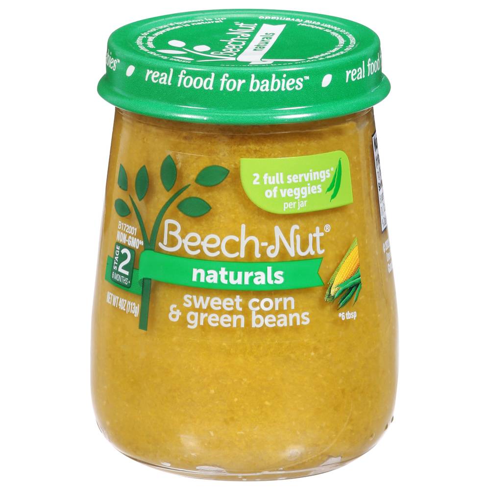 Beech-Nut Naturals Sweet Corn & Green Beans Baby Food