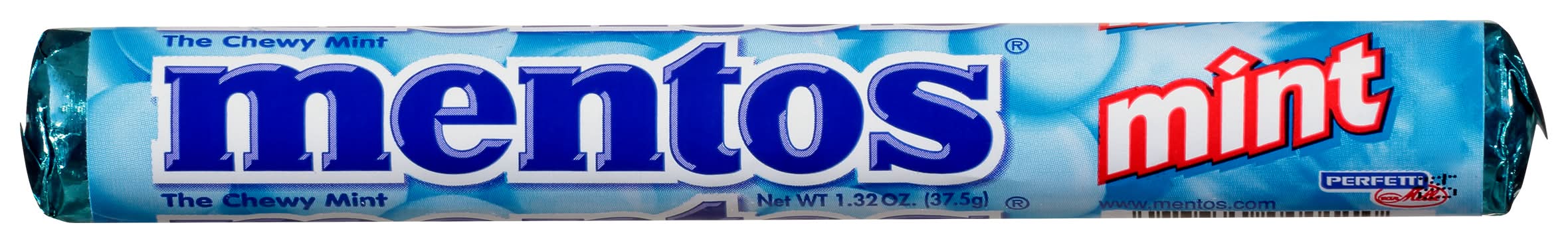 Mentos Chewy Candy Rolls, Mint (1.32 oz)