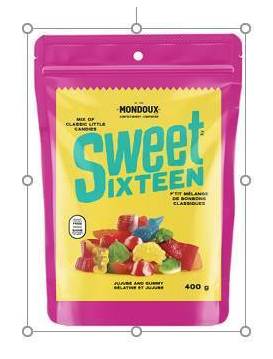 Mondoux Sweet Sixteen - Gummy 400g