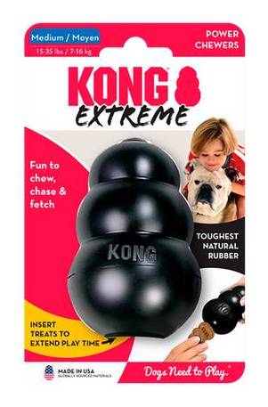 PERRO JUGUETE DE CAUCHO EXTREME MED