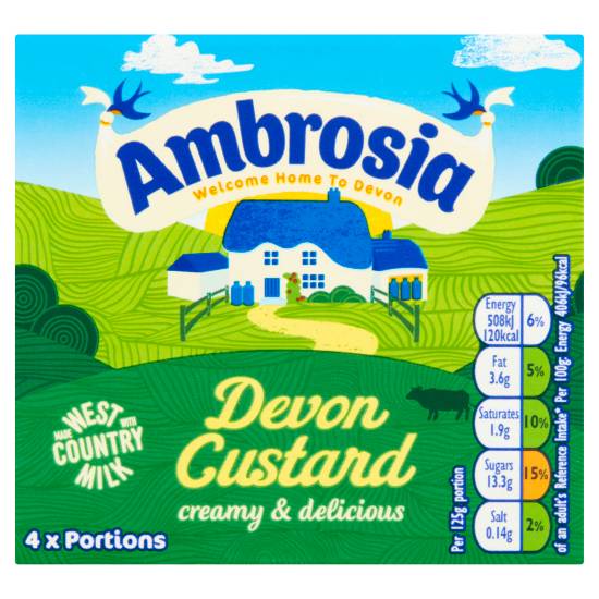 Ambrosia Devon Custard (500g)