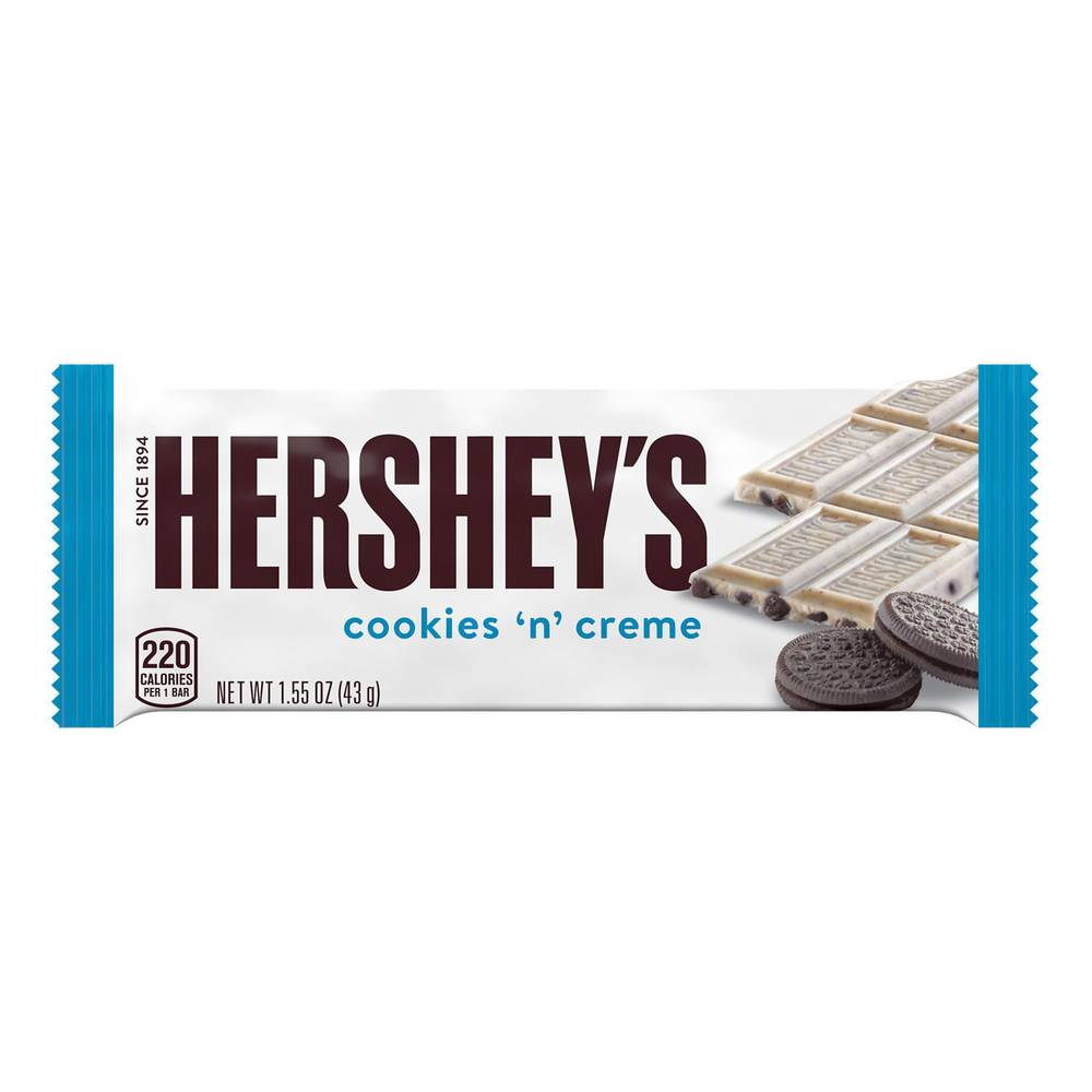 Hershey'S, Cookies 'N' Cream Bar, 1.55 Oz