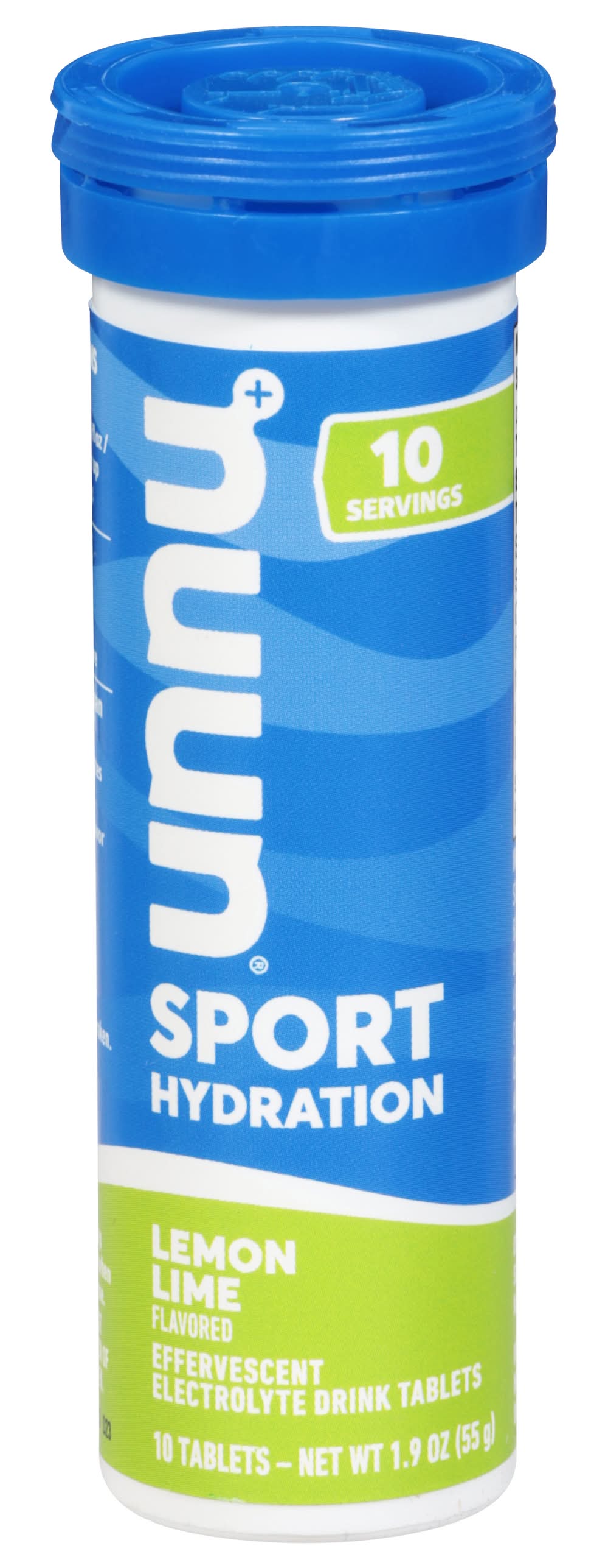 Nuun Sport Hydration Dietary Supplement Tablets, Lemon Lime (10 ct)