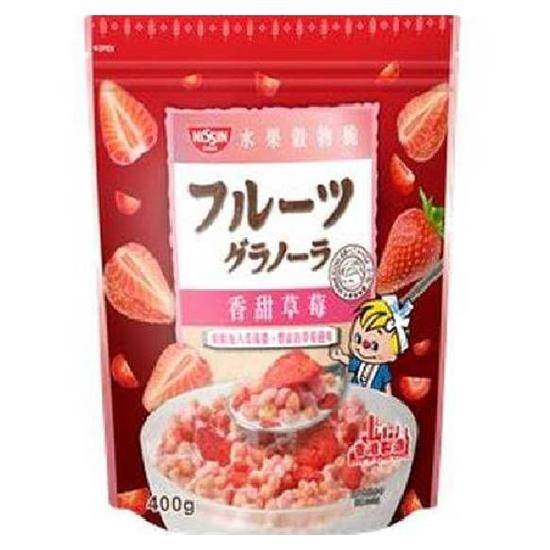 日清水果穀物脆-香甜草莓400g