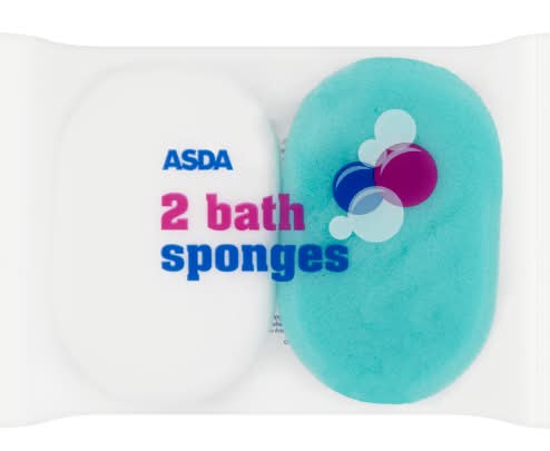 ASDA Bath Sponges (2 pack)
