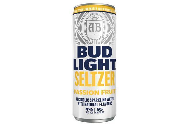 Bud Light Seltzer Passion Fruit Can 300ml