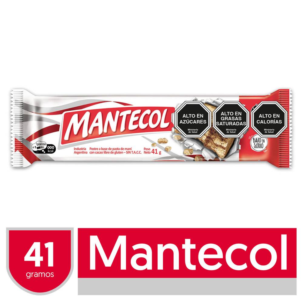 Mantecol pasta de maní con cacao (bolsa 63 g)
