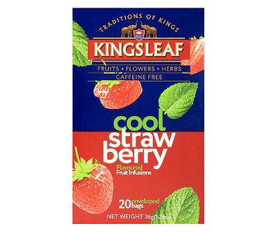 Kingsleaf Cool Strawberry Ceylon Tea (1.26 oz, 20 ct)