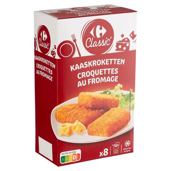 Carrefour Classic' Croquettes au Fromage 8 Pièces 400 g