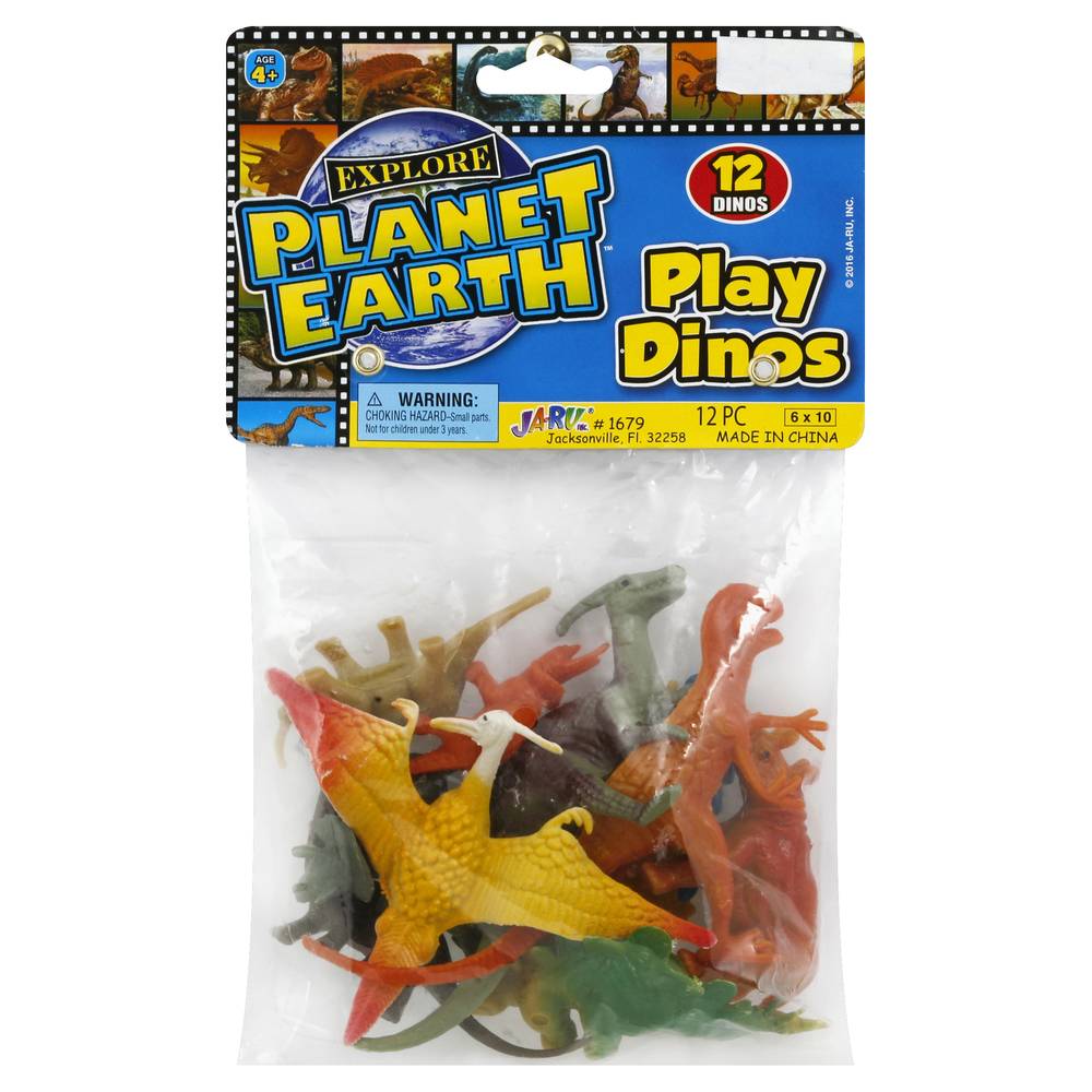 Ja-Ru Play Dinos (12 ct)