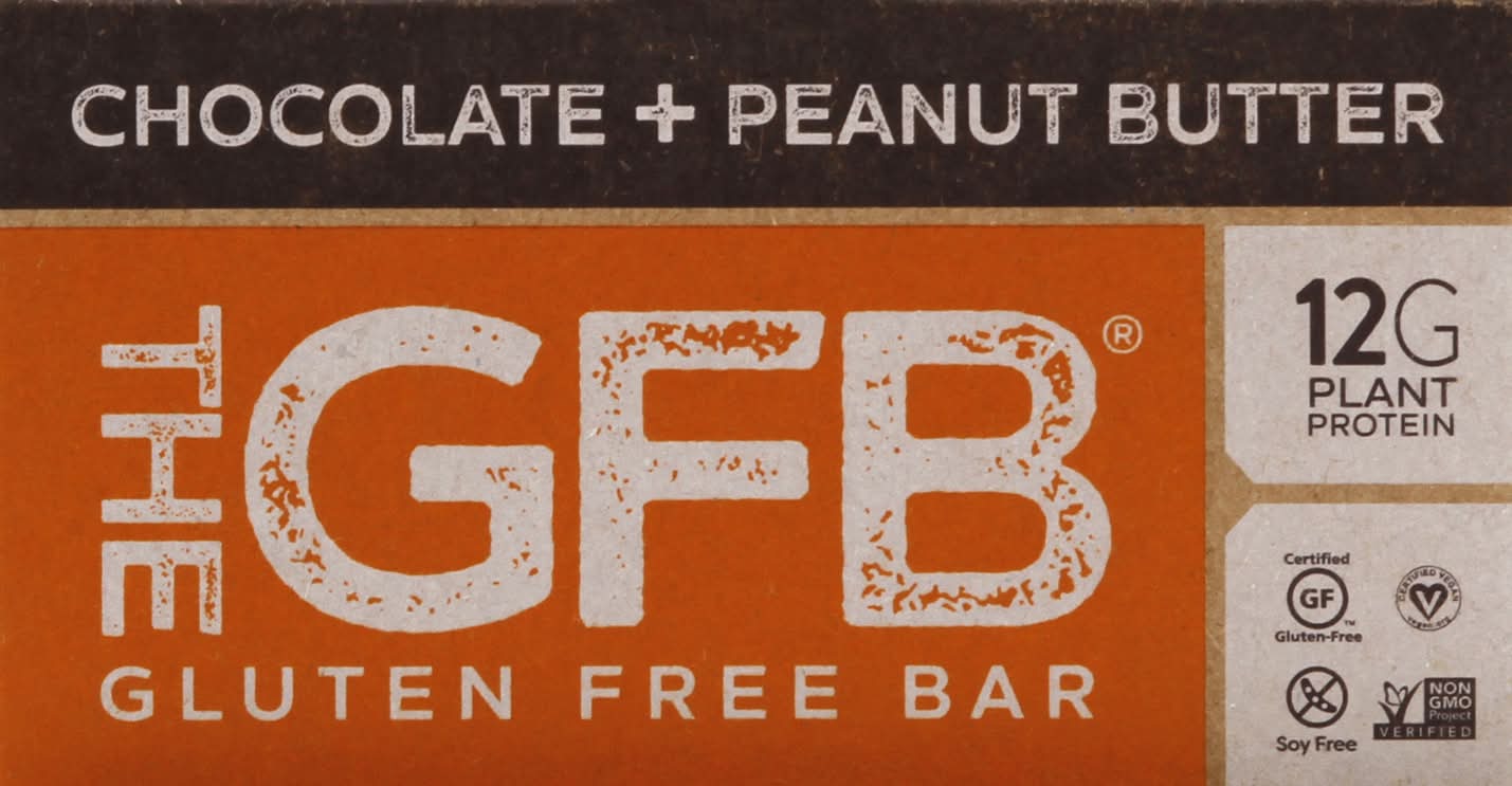The GFB Gluten Free Bar, Chocolate + Peanut Butter