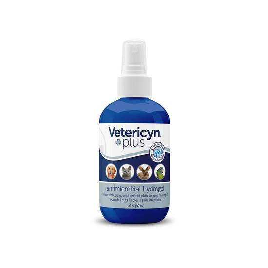 Vetericyn Plus Antimicrobial Wound & Skin Hydrogel For Pets (3 oz)