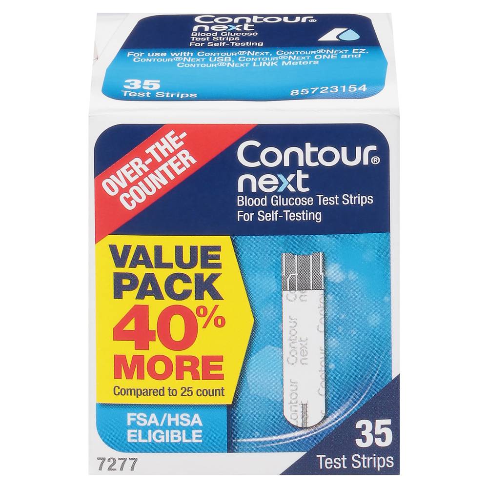 Contour Next Blood Glucose Test Strips