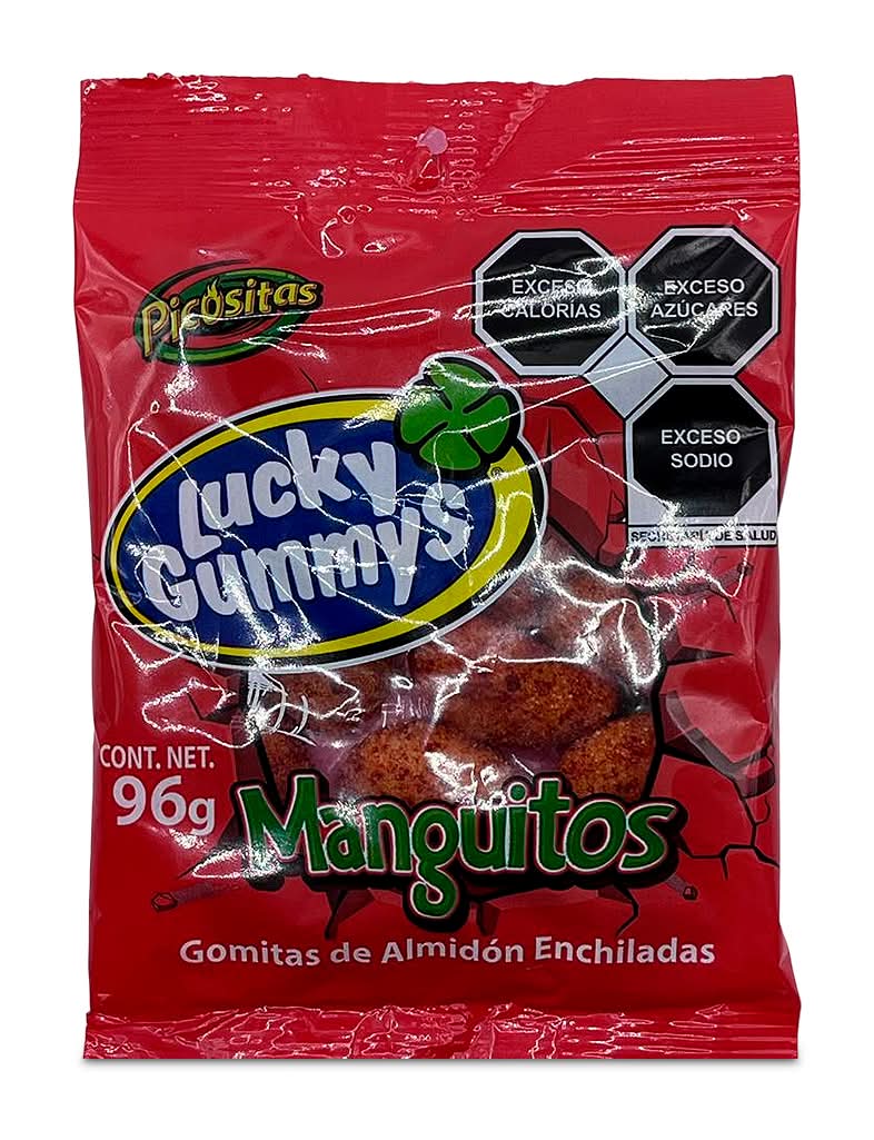Lucky Charms · Manguitos gomitas de almidón, enchilado (96 g)