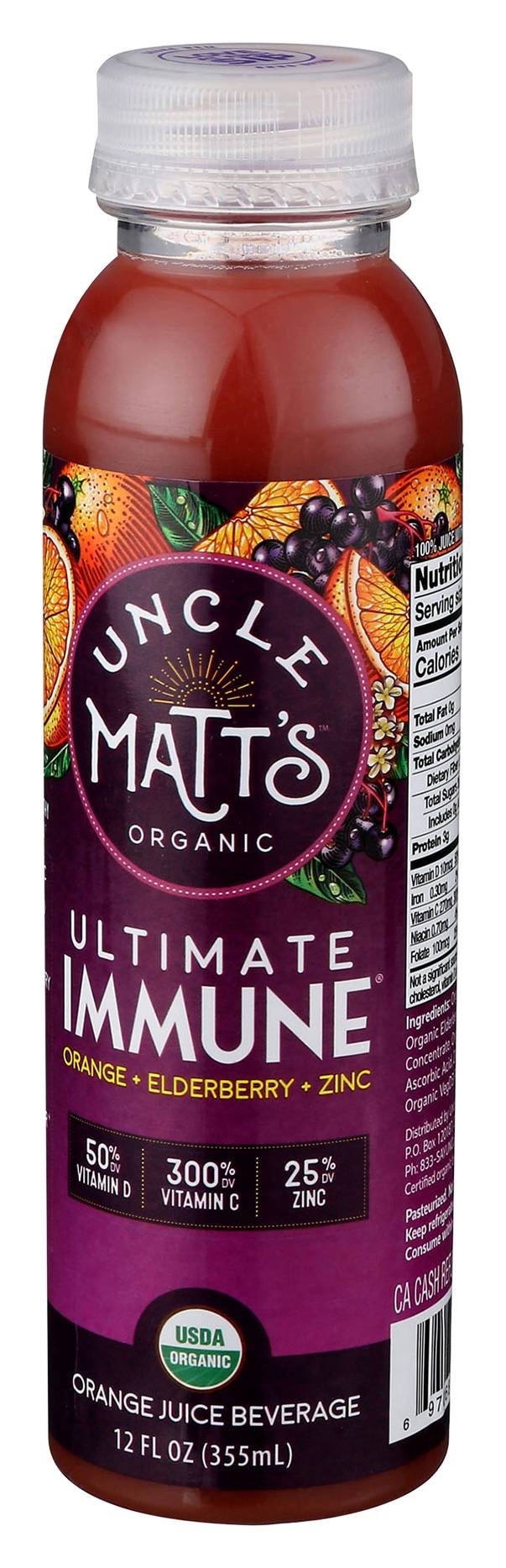 Uncle Matts Organic Orange Juice Beverage Delivery in Under an