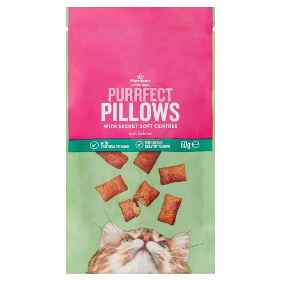 Morrisons Purrfect Pillows With Salmon (60g)