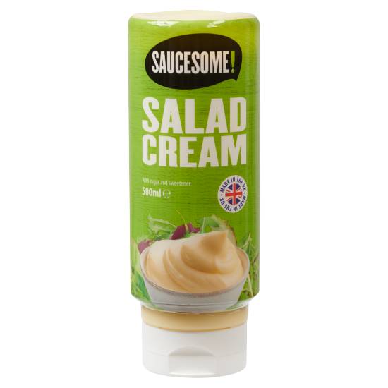 Saucesome! Salad Cream With Sugar and Sweetener Delivery Near Me