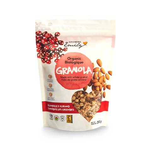 GRANDMA EMILY Cranberry Almond Granola (330 g)