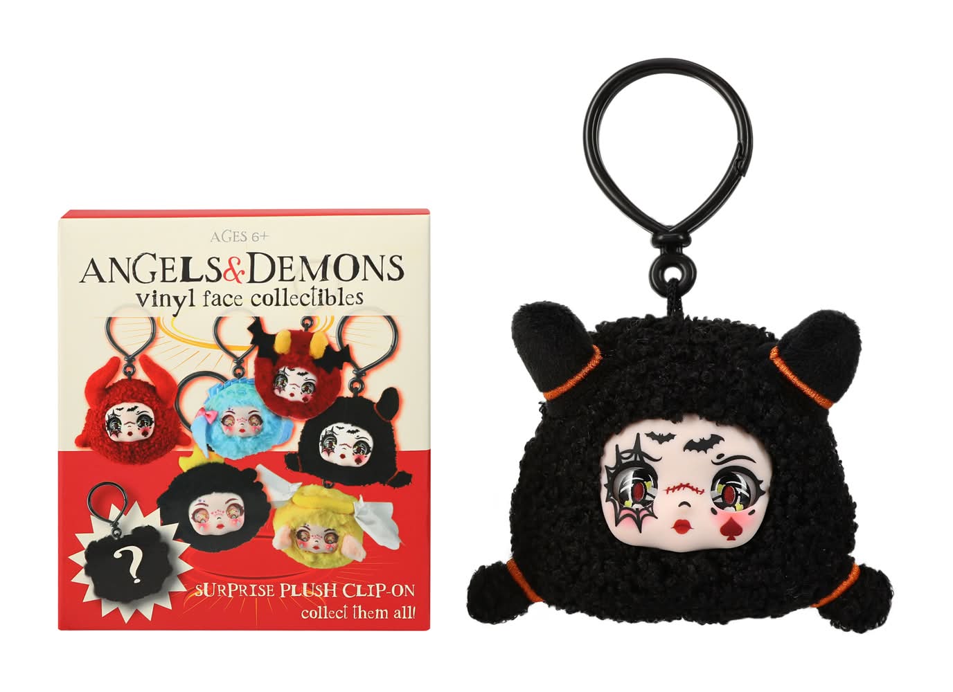 Angels & Demons Mystery Plush Clip-On