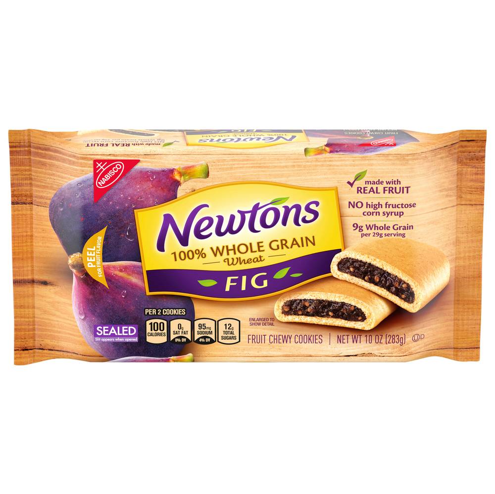 Newtons Whole Grain Wheat Fruit Chewy Fig Cookies