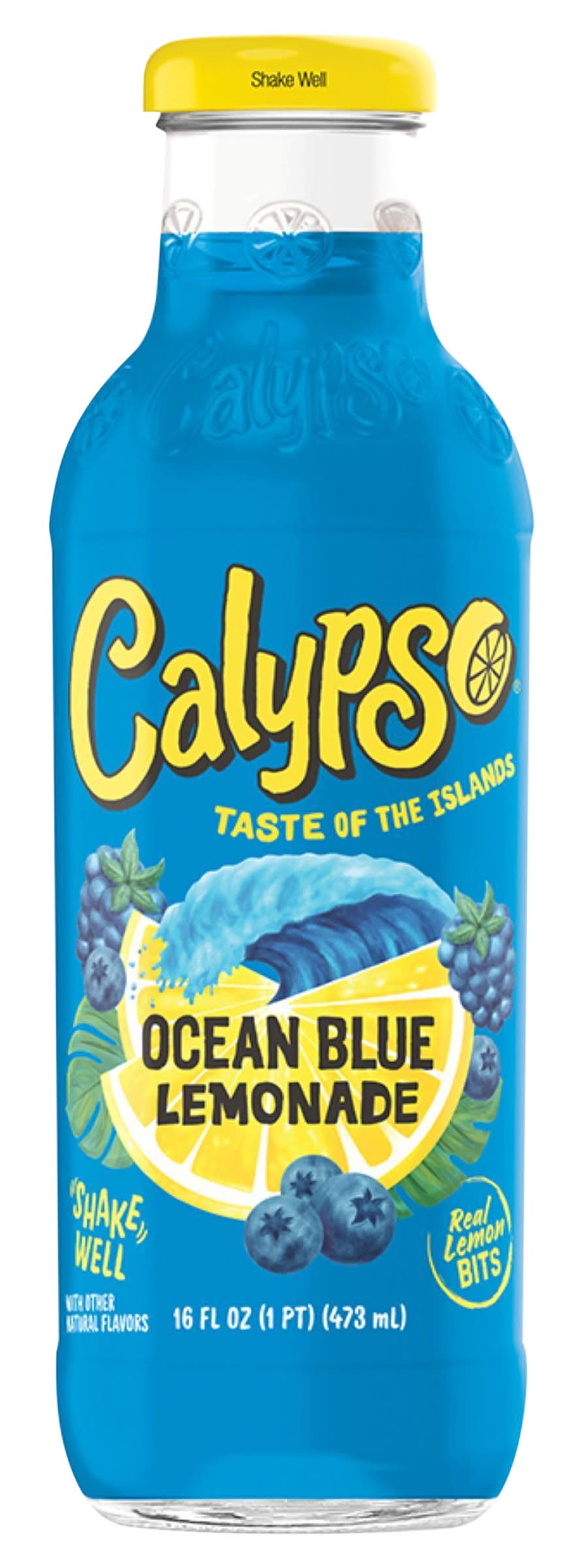 Calypso Lemonade Juice, Ocean Blue (16 fl oz)