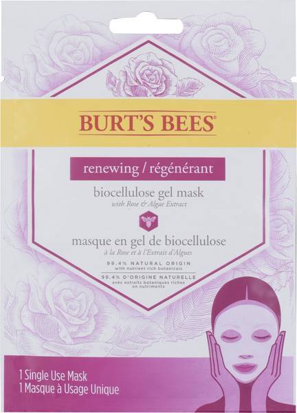 Burt's Bees Renewing Biocellulose Gel Mask (1 ea)