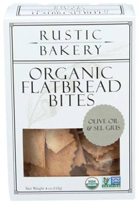 Rustic Bakery Flatbread Bites Olive Oil (4 oz)