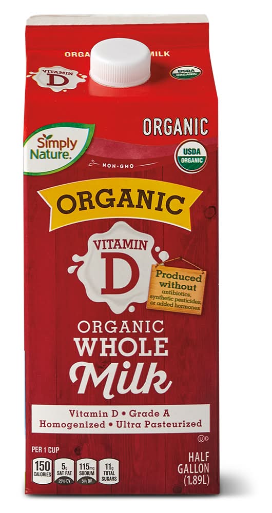 Simply Nature Organic Whole Milk