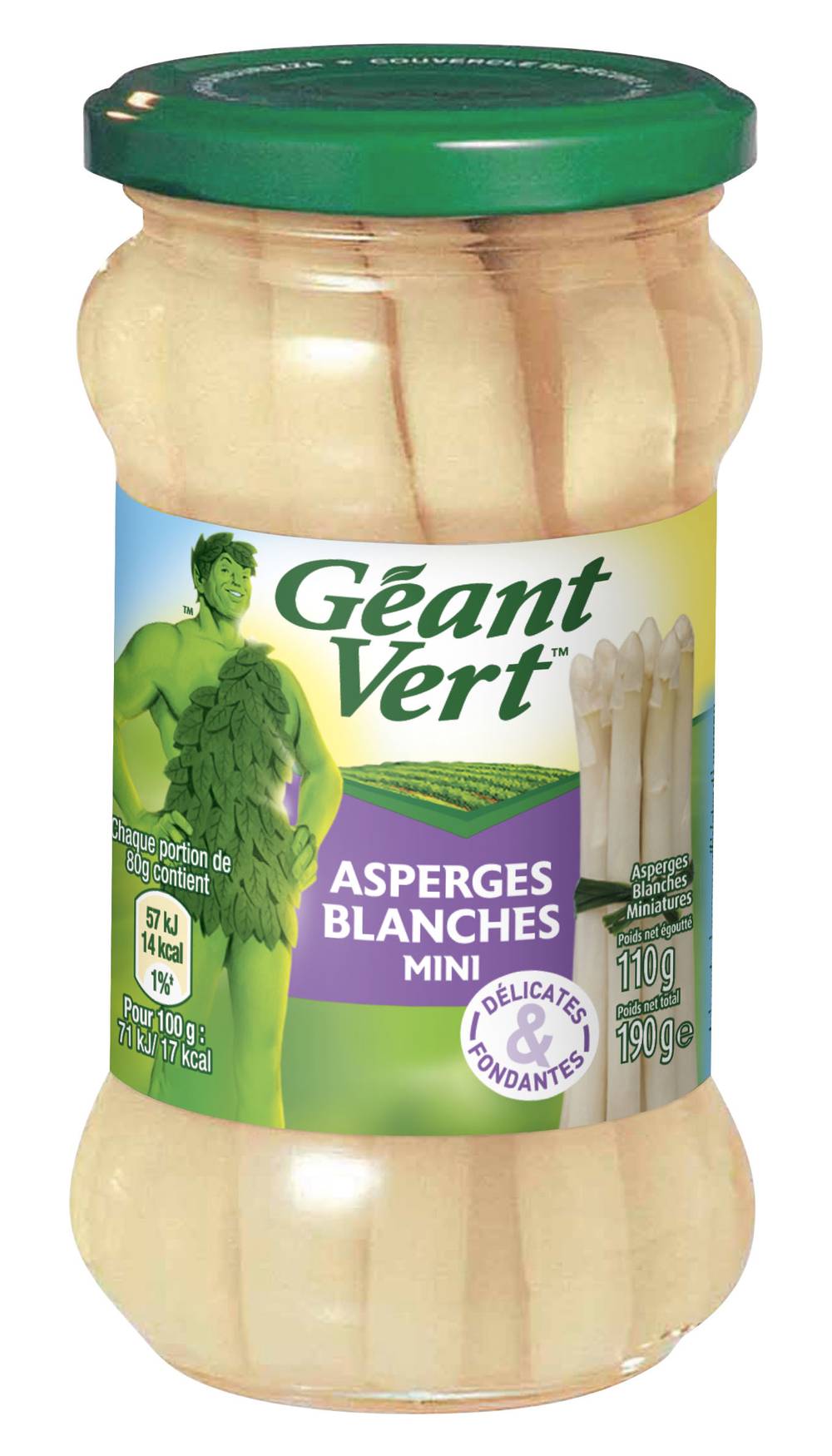 Géant Vert - Asperges blanches miniatures (110g)