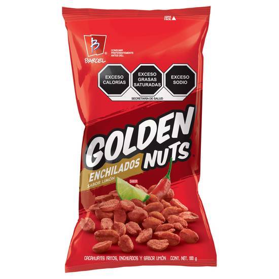 Golden Nuts Cacahuates Enchilado 100g