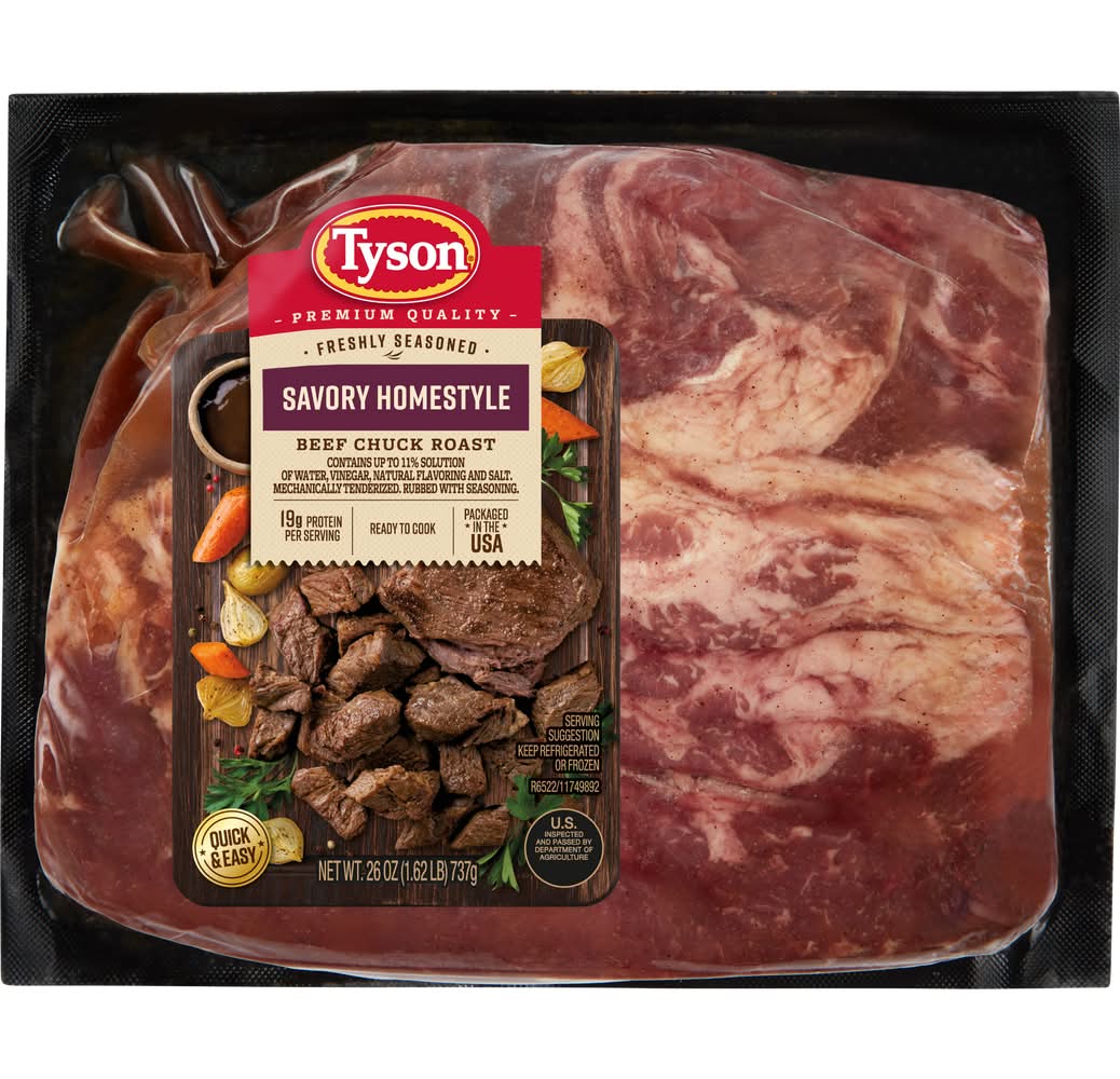 Tyson Savory Homestyle Beef Chuck Roast (737 g)